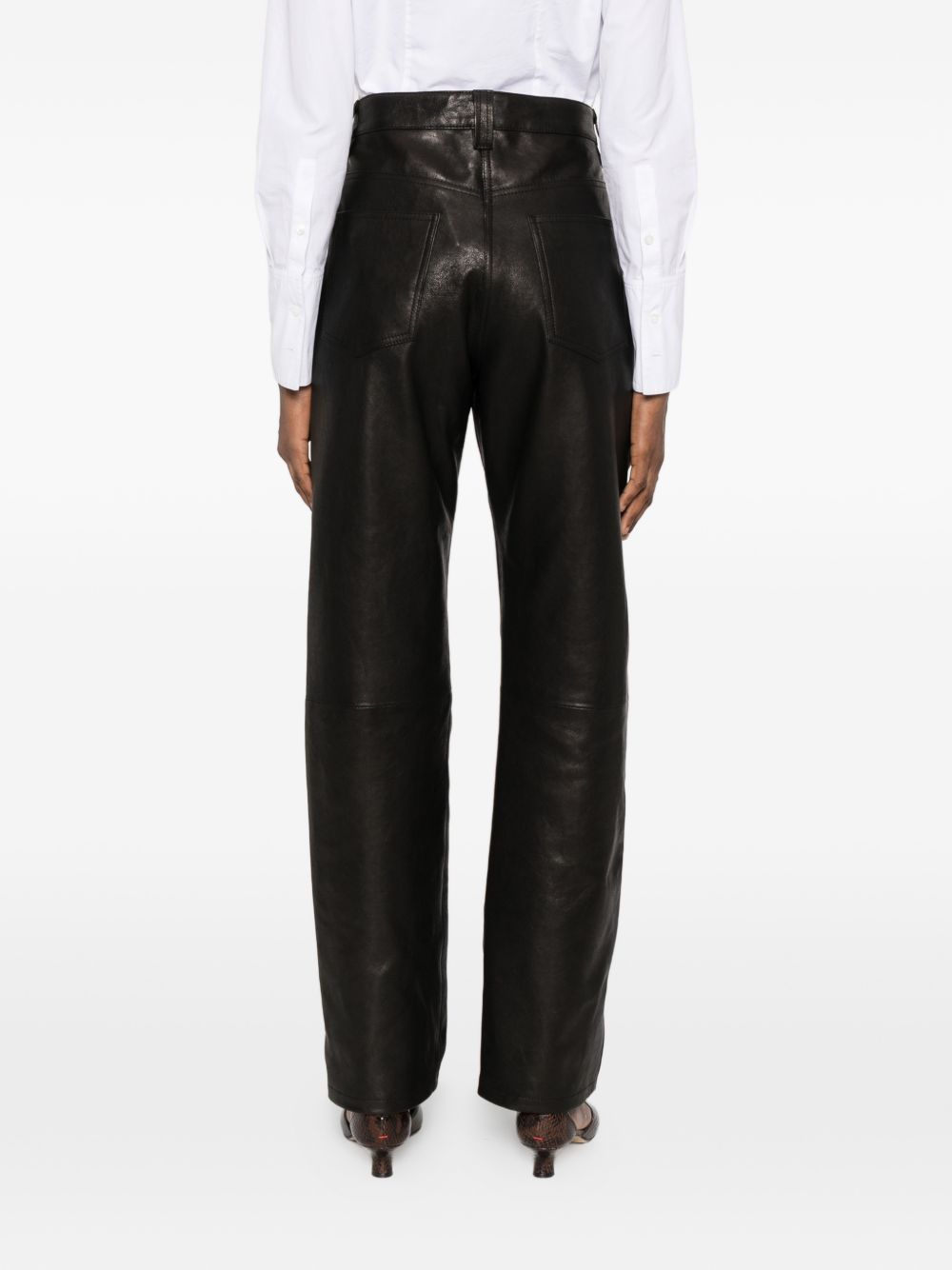 Pantaloni Callum in nero Khaite - donna 