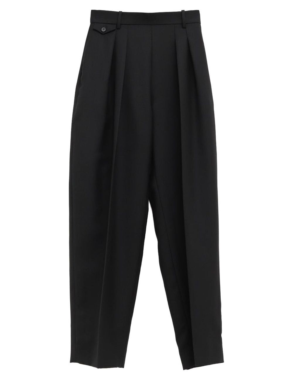 Pantaloni Dugan con pieghe in nero Khaite - donna 