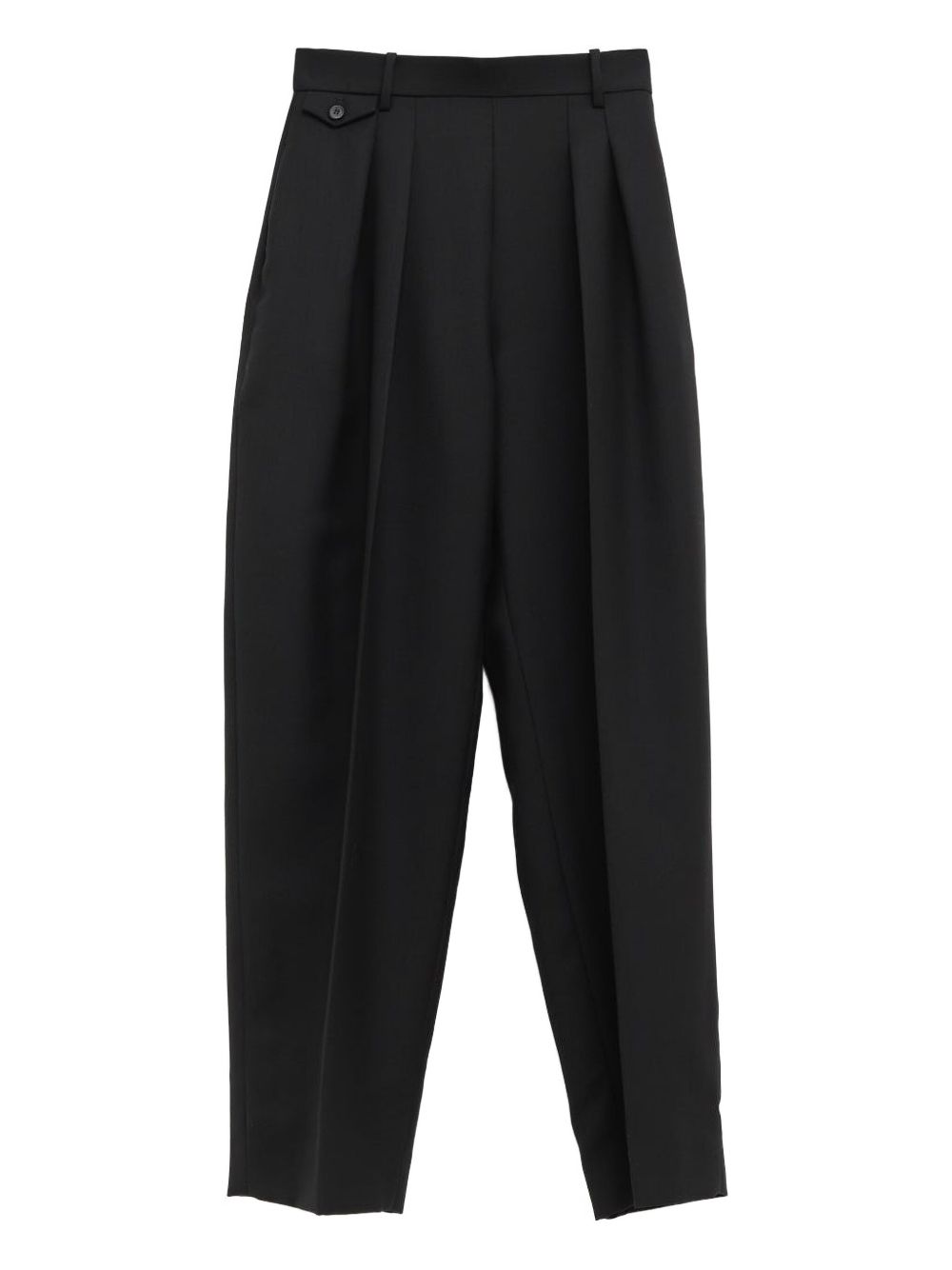 Pantaloni Dugan con pieghe in nero Khaite - donna 