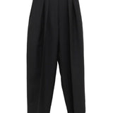 Pantaloni Dugan con pieghe in nero Khaite - donna 