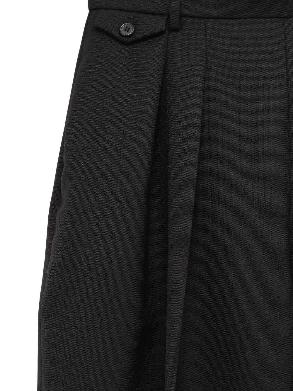 Pantaloni Dugan con pieghe in nero Khaite - donna 