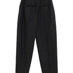 Pantaloni Dugan con pieghe in nero Khaite - donna 