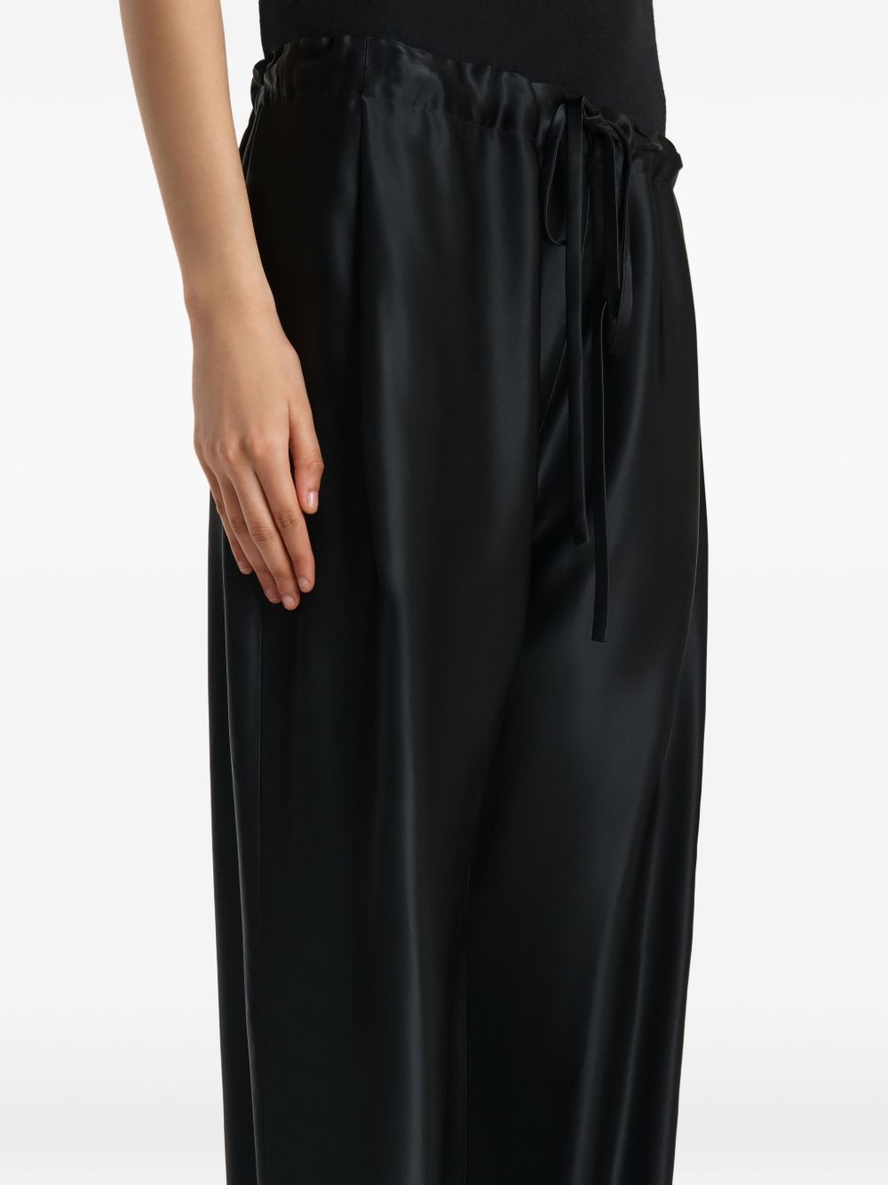 Pantaloni Rohen in nero Khaite - donna 