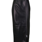 Gonna midi Gres in nero Khaite - donna 