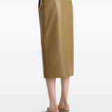 Gonna a matita Winton in marrone Khaite - donna 