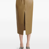 Gonna a matita Winton in marrone Khaite - donna 