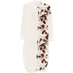 Abito con stampa floreale in crema Khaite - donna 
