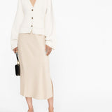 Cardigan in cashmere in avorio Khaite - donna 