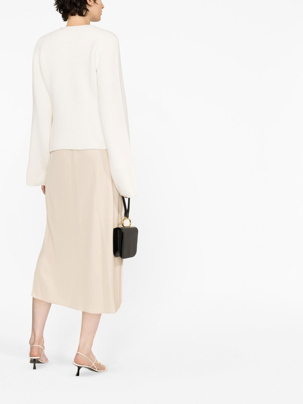 Cardigan in cashmere in avorio Khaite - donna 