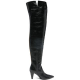 Stivali sopra il ginocchio Harvey in nero Khaite - donna 