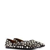 Ballerine con borchie jane in nero Khaite - donna 