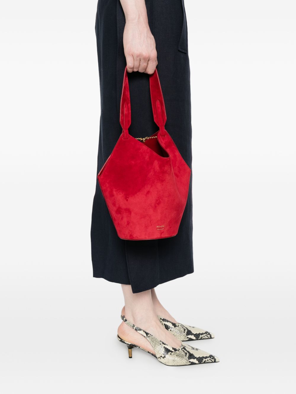 Borsa lotus in rosso Khaite - donna 