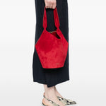 Borsa lotus in rosso Khaite - donna 