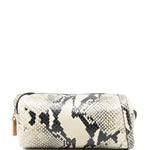 Borsa con stampa serpente kye in beige Khaite - donna 