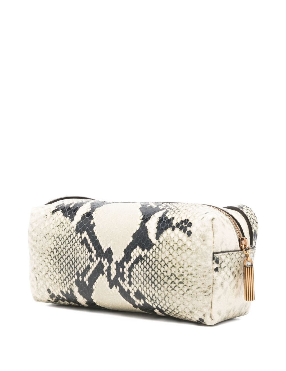 Borsa con stampa serpente kye in beige Khaite - donna 