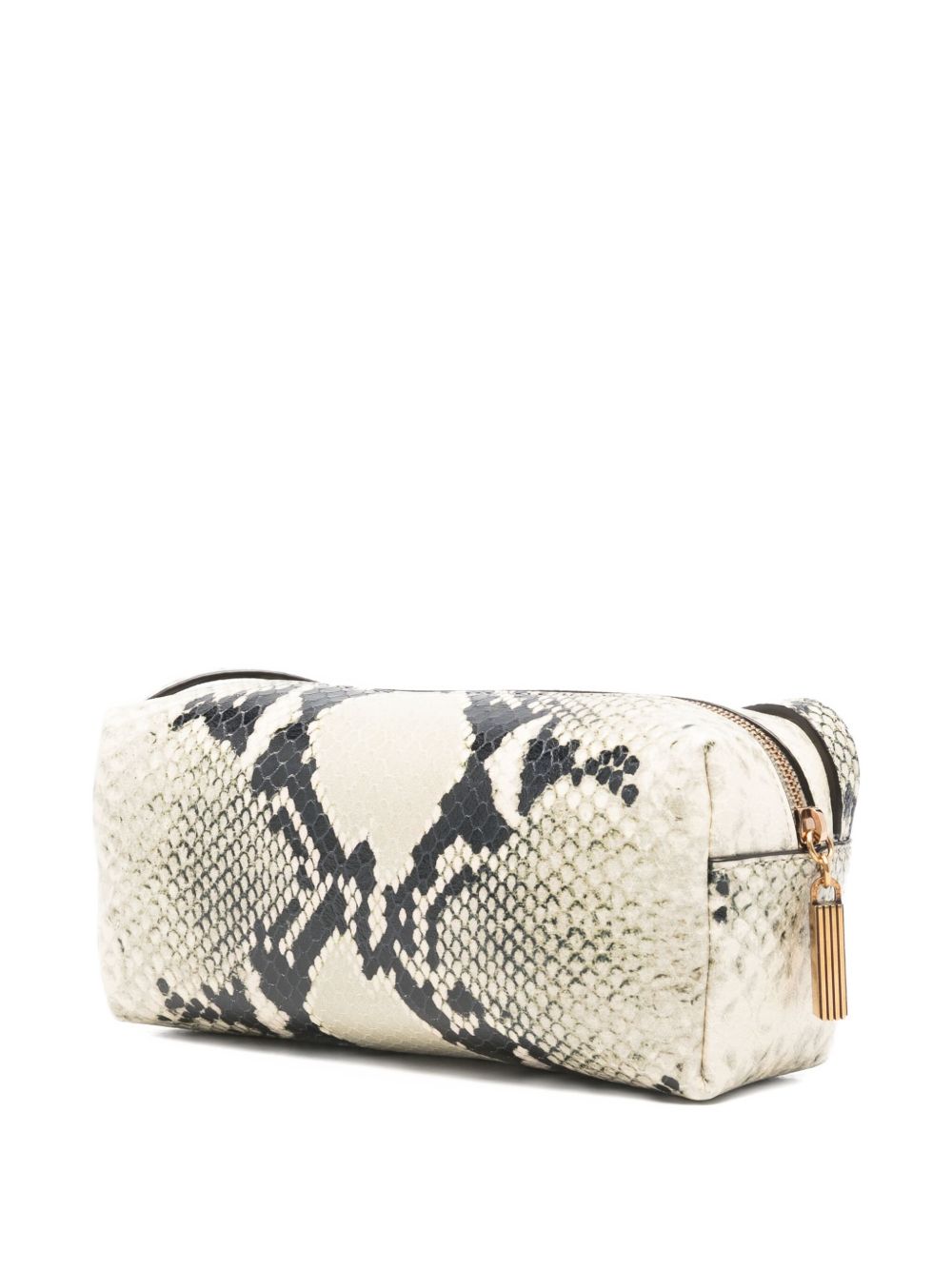 Borsa con stampa serpente kye in beige Khaite - donna 