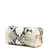 Borsa con stampa serpente kye in beige Khaite - donna 