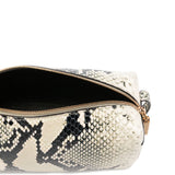 Borsa con stampa serpente kye in beige Khaite - donna 