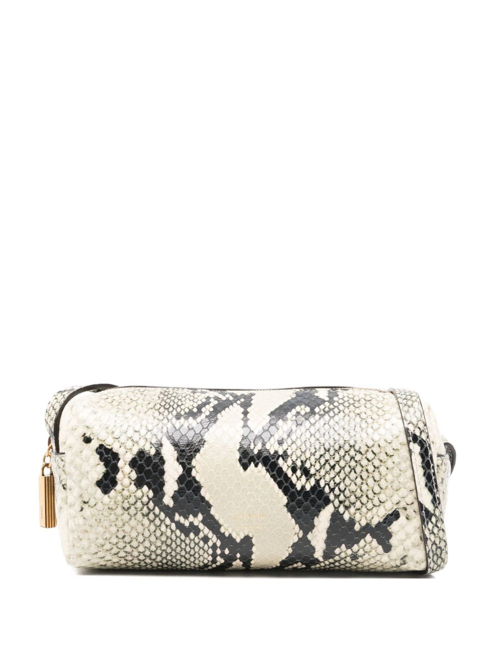 Borsa con stampa serpente kye in beige Khaite - donna 