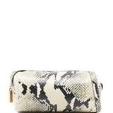 Borsa con stampa serpente kye in beige Khaite - donna 