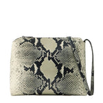 Borsa a tracolla Lina in pelle in beige Khaite - donna 