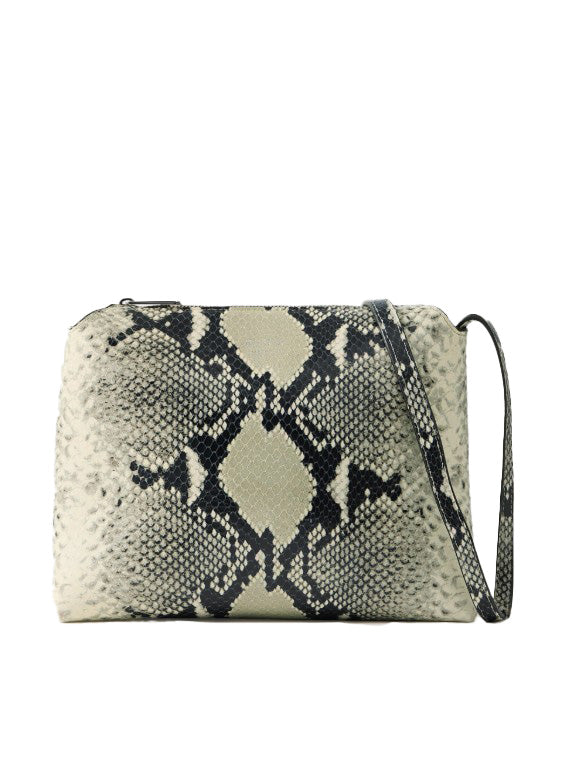 Borsa a tracolla Lina in pelle in beige Khaite - donna 