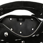 Borsa a mano Olivia media in nero Khaite - donna 
