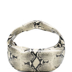 Borsa oliia con stampa serpente in beige Khaite - donna 