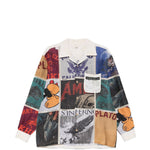 Camicia con design patchwork multicolore Khoki - uomo 