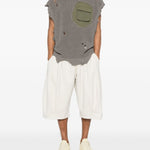 Gilet con tasca in grigio Khoki - uomo 