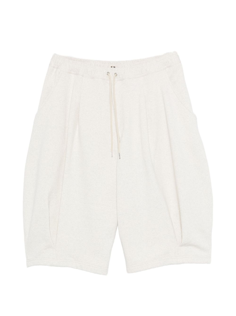 Pantaloncini con coulisse in beige Khoki - uomo 