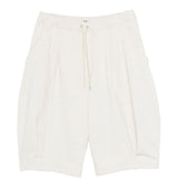 Pantaloncini con coulisse in beige Khoki - uomo 