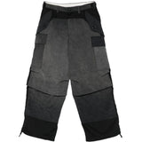 Pantaloni cargo in nero Khoki - uomo 