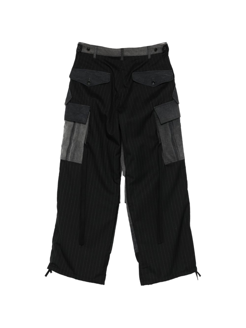 Pantaloni cargo in nero Khoki - uomo 