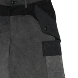 Pantaloni cargo in nero Khoki - uomo 