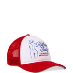 Cappello da baseball stampato in rosso Kidsuper - uomo 