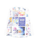 Camicia a maniche lunghe con stampa in bianco Kidsuper - uomo 
