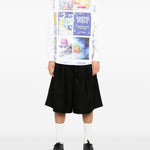 Camicia a maniche lunghe con stampa in bianco Kidsuper - uomo 