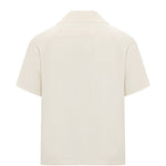 Camicia a maniche corte con stampa in bianco Kidsuper - uomo 