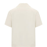 Camicia a maniche corte con stampa in bianco Kidsuper - uomo 
