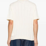 Polo con logo in bianco Kidsuper - uomo 