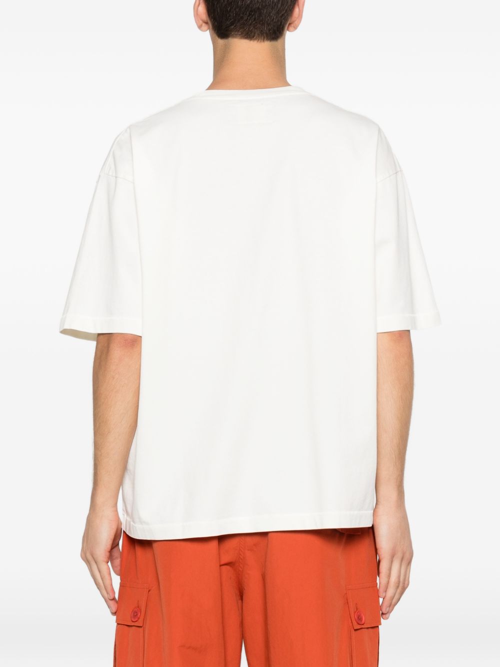 T-shirt con stampa di UN astronauta in bianco Kidsuper - uomo 