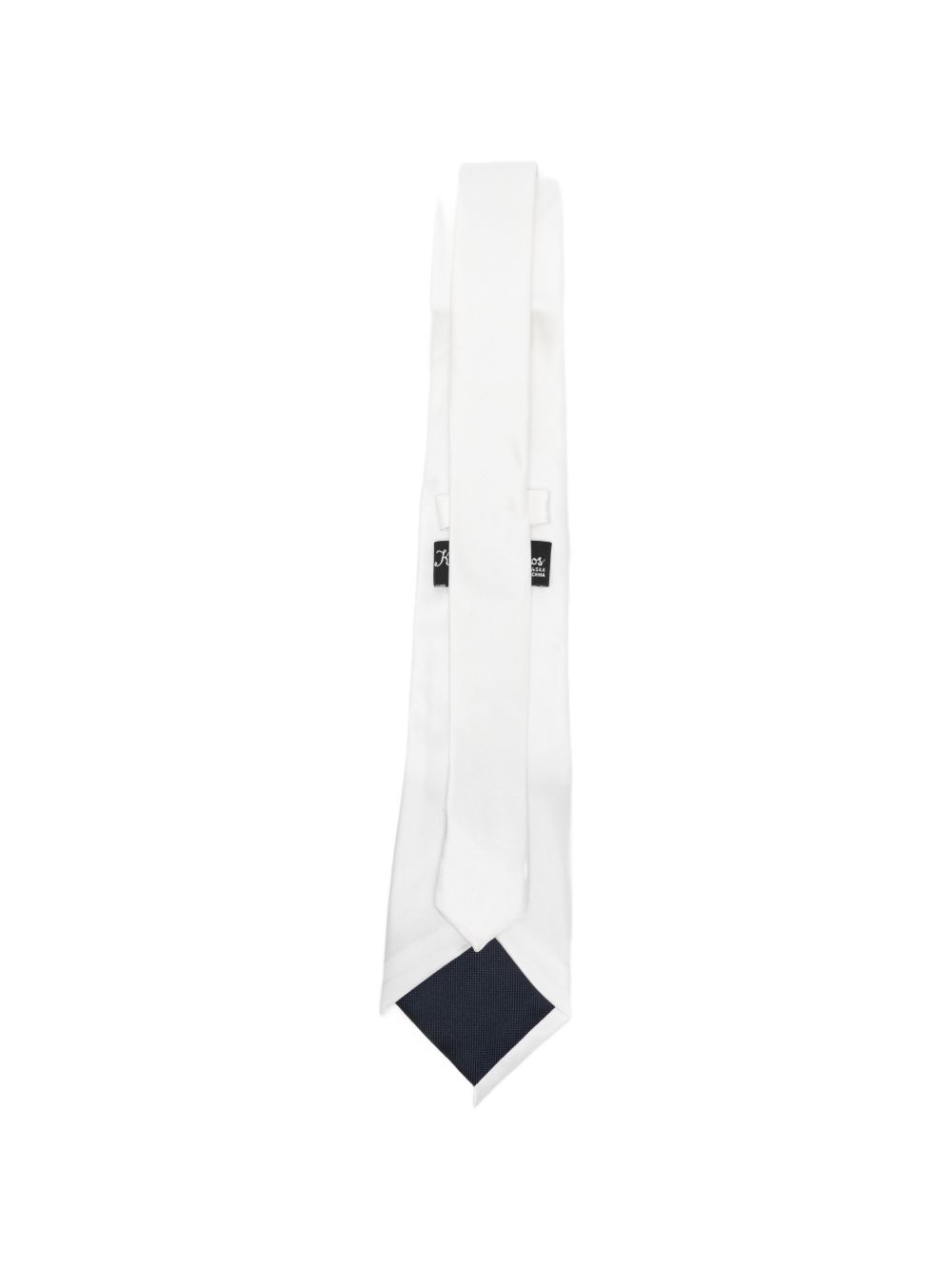 Cravatta con stampa grafica in bianco Kidsuper - uomo 