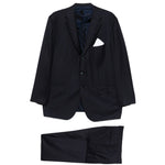 Completo monopetto in blu Kiton - uomo 