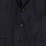 Completo monopetto in blu Kiton - uomo 