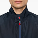 Giacca con zip in blu Kiton - uomo 