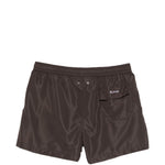 Pantaloncini da bagno con coulisse in marrone Kiton - uomo 