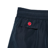 Pantaloncini da bagno con logo e toppa in blu Kiton - uomo 