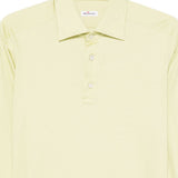 Polo a maniche lunghe Positano in verde Kiton - uomo 