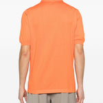 Polo con bottoni in arancione Kiton - uomo 